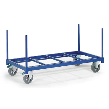 Rollcart Schwerer Rungenwagen offen mit Boden aus Stahlrohr 1600x800mm 1 Stück - Bild-Darstellung des Produktes 1