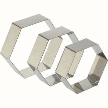 SCHNEIDER Tortenring, Sechseck 180 mm, Höhe 50 mm - Bild-Darstellung des Produktes 1