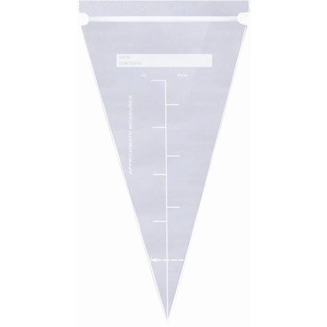 SCHNEIDER Einweg-Spritzbeutel mit ZIPPER Verschluss, 320 x 150 mm 1 Packung = 50 Stück - Bild-Darstellung des Produktes 1