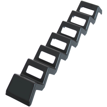 SCHNEIDER Wavy Snack-Verkaufsständer, Wellenform, schwarz Maße: 560 x 45 x 86 mm - Bild-Darstellung des Produktes 1