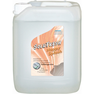 SOLUFRESH Happy Splash, Toilette Geruchsneutralisator 5 Liter - Kanister - Bild-Darstellung des Produktes 1