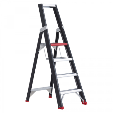 Altrex Taurus einseitig begehbare Stufenstehleiter TGB 4 Stufen 1 Stück - Bild-Darstellung des Produktes 1