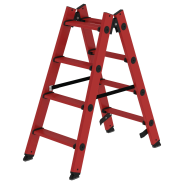 MUNK GFK- Stufenstehleiter 2x4 Stufen 1 Stück - Bild-Darstellung des Produktes 1
