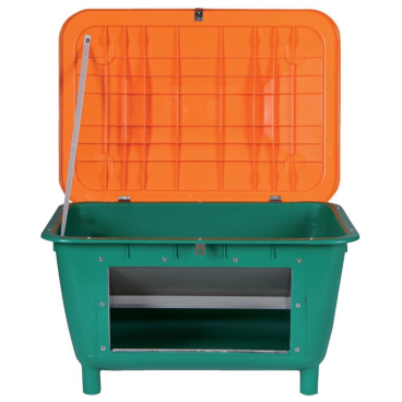 Jopa Streugutbehälter 220 L eckig mit Entnahmerutsche Jopa Streugutbehälter 220 L eckig mit Entnahmerutsche - Bild-Darstellung des Produktes 1