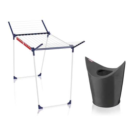 LEIFHEIT Pegasus 180 Solid Standtrocknerset, 2-teilig