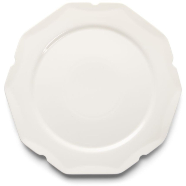 Essenza Sculpture Servierplatte aus Porzellan, romantisches Design, spülmaschinen- und mikrowellengeeignet Off white - Bild-Darstellung des Produktes 1