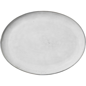 Broste Copenhagen Nordic Sand Ovalplatte, 26,5 x 35,5 cm, Keramik 26,5x35,5 cm - Bild-Darstellung des Produktes 1