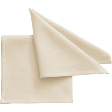 Pichler ONE Serviette 40 x 40 cm, 100% Baumwolle, Sand – farbecht & trocknergeeignet sand - Bild-Darstellung des Produktes 1