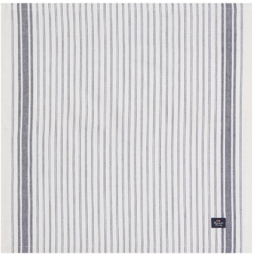 Lexington Icons Gestreifte Serviette, 50 x 50 cm, 100% Bio‑Baumwolle, blau 50x50 cm - Bild-Darstellung des Produktes 1
