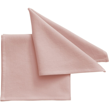 Pichler ONE Serviette 40 x 40 cm, 100% Baumwolle — blossom (rosa), farbecht blossom - Bild-Darstellung des Produktes 1