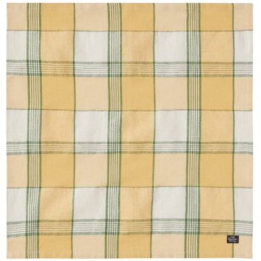 Lexington Ostern-Serviette, 50 x 50 cm – Leinen-Mix, kariert, gelb 50x50 cm - Bild-Darstellung des Produktes 1