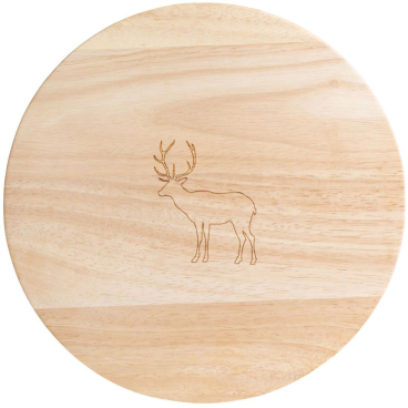 räder Schneidebrett aus Holz Ø 24 cm, natur Ø 24 cm - Bild-Darstellung des Produktes 1