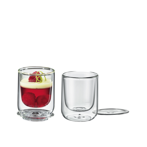 Cilio 2er Set Dessert & Vorspeisen Glas