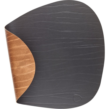 Lind DNA DOUBLE CURVE Buffalo Platzset, 37 x 44 cm, schwarz. 37x44 cm - Bild-Darstellung des Produktes 1
