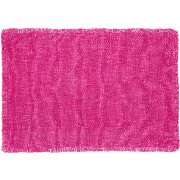 pad SIYA Platzset mit Fransen, Fuchsia — maschinenwaschbar fuchsia - Bild-Darstellung des Produktes 1