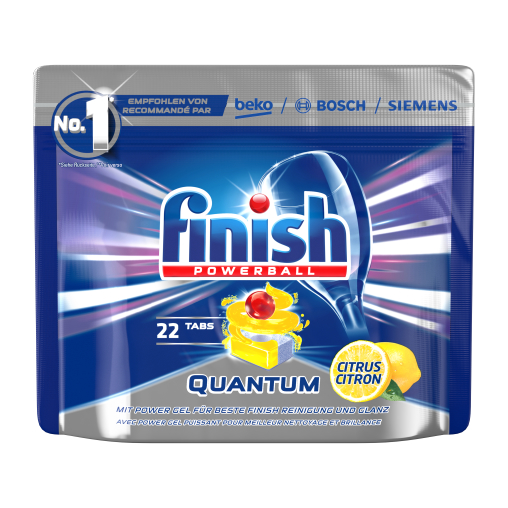 Finish Calgonit Quantum Spülmaschinentabs, Citrus