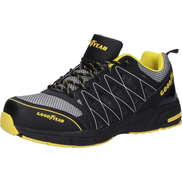 Goodyear S1P Sicherheitsschuhe GYSHU1502 schwarz/gelb Mesh schwarz/gelb/mesh - Bild-Darstellung des Produktes 1