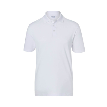 Kübler Workwear Polo-Shirt Herren, weiß, XS, 50% Baumwolle/50% Polyester. XS - Bild-Darstellung des Produktes 1