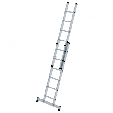 MUNK Schiebeleiter mit nivello-Traverse 2x6 Sprossen 1 Stück - Bild-Darstellung des Produktes 1
