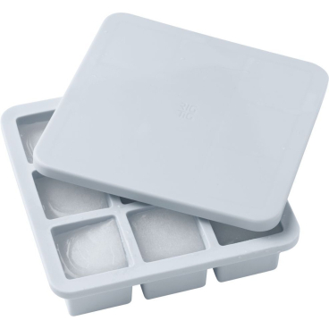 RIG-TIG by stelton FREEZ-IT Eiswürfelschale mit Deckel hellblau light blue - Bild-Darstellung des Produktes 1