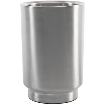 XLBoom RONDO Flaschenkühler von Sascha Sartory – Edelstahl-Innenraum, ideal für Wein & Sekt. Ø 13 cm - Höhe: 20 cm - Bild-Darstellung des Produktes 1