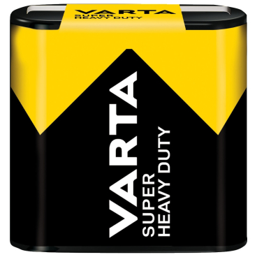 Varta Zink-Kohle-Batterie, 3R12 (Flachbatterie) / Superlife, 4,5 V Varta Zink-Kohle-Batterie, 3R12 (Flachbatterie) / Superlife, 4,5 V - Bild-Darstellung des Produktes 1