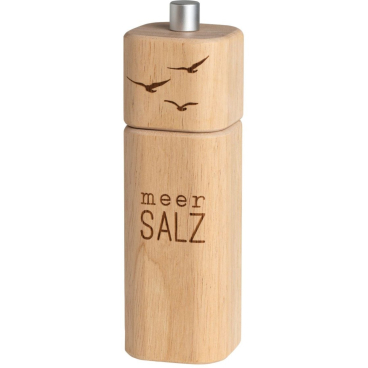 räder Meer Salz Salzmühle, Keramikmahlwerk, Gummibaumholz, 16,5 cm. räder Meer Salz - Bild-Darstellung des Produktes 1