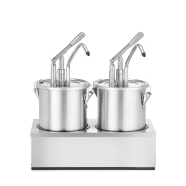 Saucenspender, Edelstahl, Zweier-Set, HENDI, 9L, 400x200x(H)440mm 558119 - Bild-Darstellung des Produktes 1
