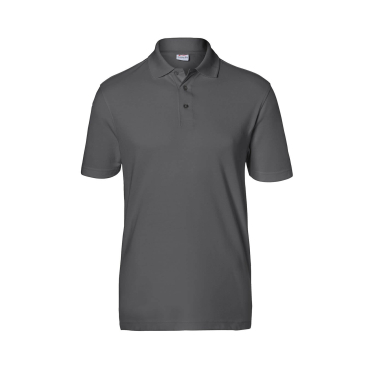 Kübler Workwear Herren Polo-Shirt, Grau, 50% Baumwolle/50% Polyester, Größe XXXL. 3XL - Bild-Darstellung des Produktes 1