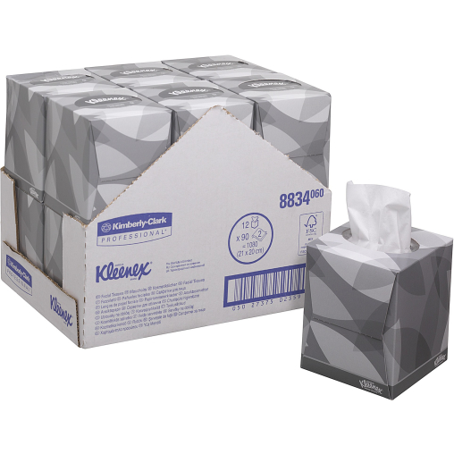KLEENEX® Kosmetiktücher Würfel-Box