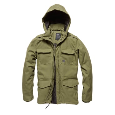 Vintage Industries Darren Parka – wasserdicht bis 5000 mm, atmungsaktiv bis 3000 g/m², wattiert, abnehmbare Kapuze und verstellbare Taille. 2XL - Bild-Darstellung des Produktes 1