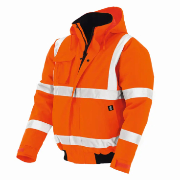 PKA Warnschutz-Pilotenjacke ESSENTIAL – fluoreszierend, EN ISO 20471 Klasse 3, PU-beschichtet (ca. 190 g/m²), EN 343 Kl. 3/1. 4XL - Bild-Darstellung des Produktes 1