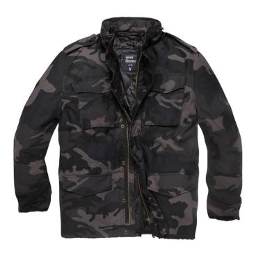 Vintage Industries Capper Parka, robuster Herrenparka mit abnehmbarer Innenjacke, Polyester-Baumwoll-Mix und verstellbarem Taillenbund. S - Bild-Darstellung des Produktes 1