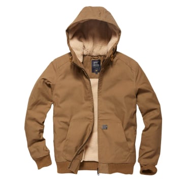 Vintage Industries Datton Jacke, Unisex Workwear, braun, Größe M. M - Bild-Darstellung des Produktes 1