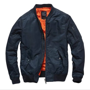 Vintage Industries Welder MA1 Workwear-Jacke – 100% Nylon, Polyester-Innenfutter, leichte Polsterung. S - Bild-Darstellung des Produktes 1