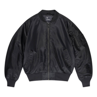 Vintage Industries Carter MA1 Jacke – Workwear-Style, strapazierfähiges 100% Nylon, Satinfutter (100% Polyester). L - Bild-Darstellung des Produktes 1