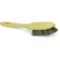 NÖLLE PROFI BRUSH Bürsten- und Pinseltechnik e.K. Stielbürste, 27,5cm-lange Eckbürste mit Kranzbart und extra leichtem Kunststoffkörper, Union, hart 00342200
