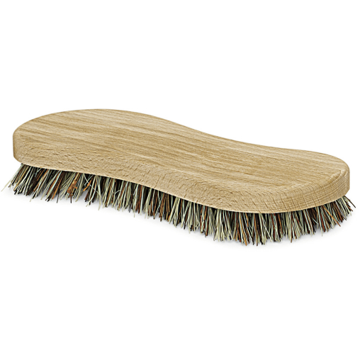 Holz-Scheuerbürste S-Form