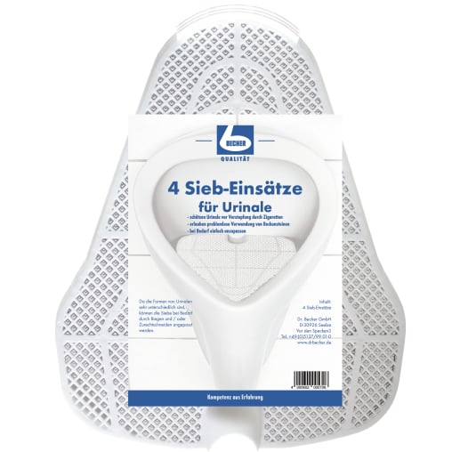 Dr. Becher Siebeinsätze für Urinale