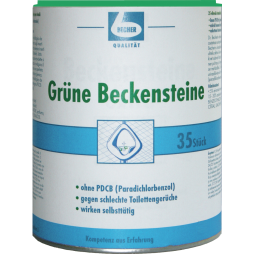 Dr. Becher Grüne Beckensteine, ohne PDCB