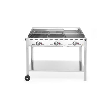 Grillsystem Green Fire mit 3 Brennern, HENDI, Profi Line, 17,4kW, 1078x612x(H)825mm 149591 - Bild-Darstellung des Produktes 1