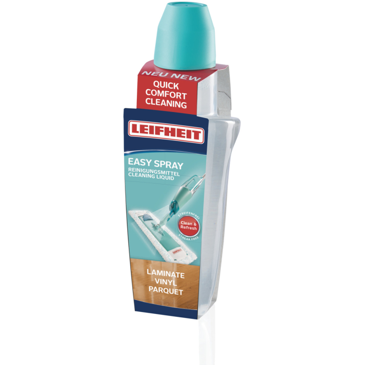 LEIFHEIT Easy Spray Laminat, Vinyl und Parkett Reinigungsmittel 625 ml