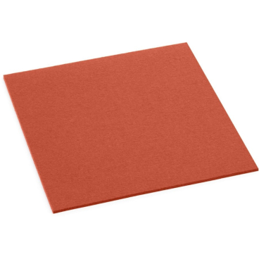 Hey-SIGN Sitzauflage quadratisch 40 x 40 cm aus Naturfilz, 100% Schurwolle, 5 mm, rot iron - Bild-Darstellung des Produktes 1