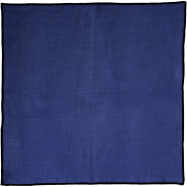 ASA textil Leinen-Serviette 45 x 45 cm, 100% Leinen, stonewashed, blau, Kordonnierstich-Kante 45x45 cm - Bild-Darstellung des Produktes 1