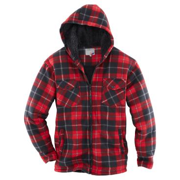 Terrax Thermohemd mit Teddyfutter, kariert, 100% Polyester S - Bild-Darstellung des Produktes 1