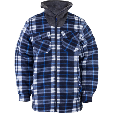 Terratrend Thermohemd Unisex Outdoor 100% Polyester kariert blau 3XL - Bild-Darstellung des Produktes 1