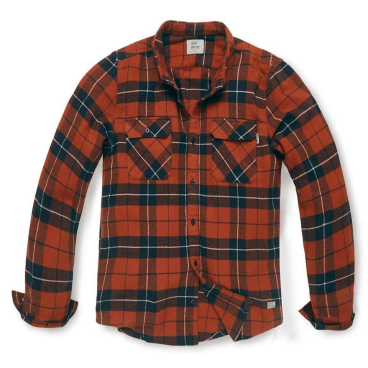 Vintage Industries Sem kariertes Flanellhemd 100% Baumwolle enzymgewaschen Regular Fit Vintage Industries Sem flannel shirt - Bild-Darstellung des Produktes 1