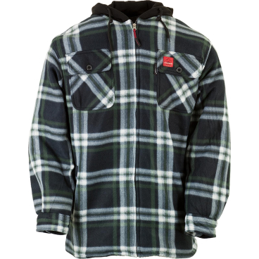 CanadianLine CL-Thermohemd Unisex XXL kariert schwarz/oliv CanadianLine CL-Thermohemd - Bild-Darstellung des Produktes 1