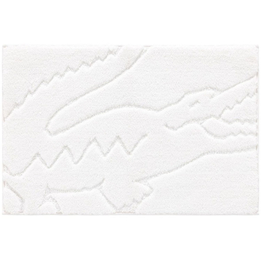 Lacoste L HERITAGE Badematte 50x80 cm Weiß 50x80 cm - Bild-Darstellung des Produktes 1