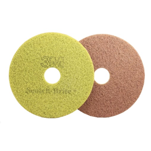 3M Scotch-Brite™ Diamant Maschinenpad ocker